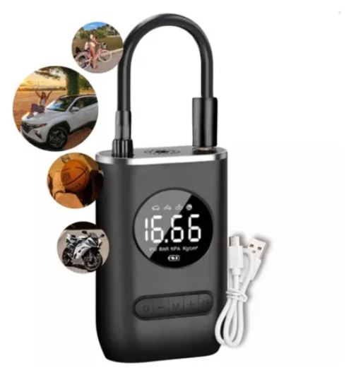 Compresor de aire con batería portátil